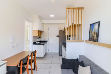 Sala de apartamento para alugar com 1 quarto, 29m² em Jardim Caravelas, São Paulo