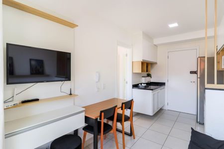 Sala de apartamento para alugar com 1 quarto, 29m² em Jardim Caravelas, São Paulo