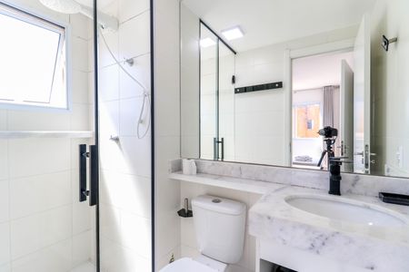 Apartamento para alugar com 29m², 1 quarto e sem vagaBanheiro da Suíte