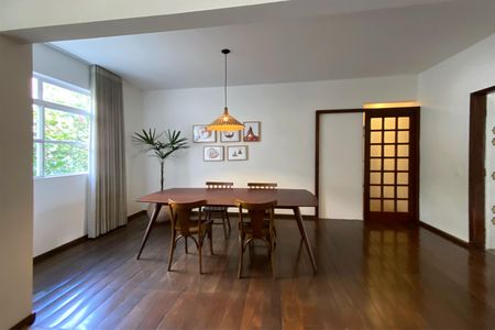 Sala de Jantar de apartamento à venda com 4 quartos, 160m² em Santo Antônio, Belo Horizonte