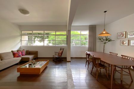 Sala de apartamento à venda com 4 quartos, 160m² em Santo Antônio, Belo Horizonte