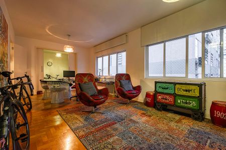 Sala de apartamento à venda com 3 quartos, 114m² em Jardim Paulista, São Paulo