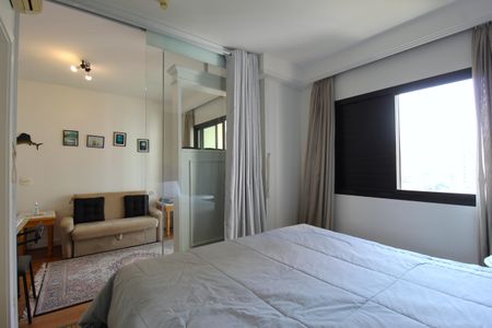 Quarto Suíte de kitnet/studio à venda com 1 quarto, 31m² em Indianópolis, São Paulo