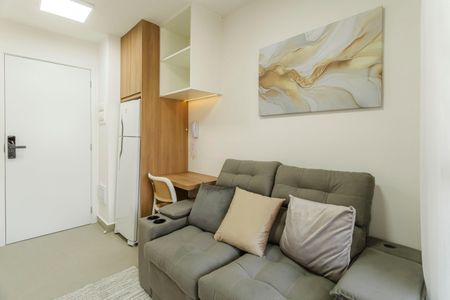 Studio para alugar com 26m², 1 quarto e sem vaga Studio para alugar com 26m², 1 quarto e sem vagaSala