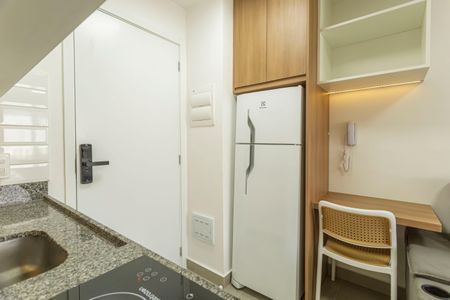 Studio para alugar com 26m², 1 quarto e sem vaga Studio para alugar com 26m², 1 quarto e sem vagaCozinha