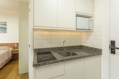 Studio para alugar com 26m², 1 quarto e sem vaga Studio para alugar com 26m², 1 quarto e sem vagaCozinha