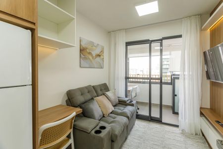 Studio para alugar com 26m², 1 quarto e sem vaga Studio para alugar com 26m², 1 quarto e sem vagaSala