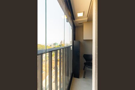 Varanda da Sala de apartamento para alugar com 1 quarto, 35m² em Vila Mafra, São Paulo