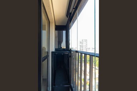 Varanda da Sala de apartamento para alugar com 1 quarto, 35m² em Vila Mafra, São Paulo