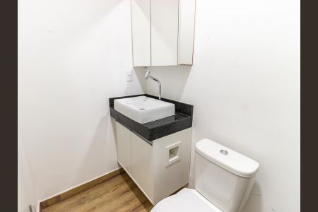 Banheiro de kitnet/studio para alugar com 1 quarto, 26m² em Vila Formosa, São Paulo