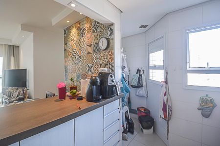 Apartamento à venda com 67m², 2 quartos e 2 vagas Apartamento à venda com 67m², 2 quartos e 2 vagasCozinha e Área de Serviço