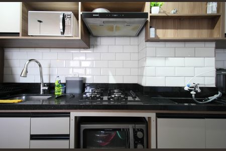 Cozinha de apartamento à venda com 2 quartos, 44m² em Parque Esmeralda, São Paulo