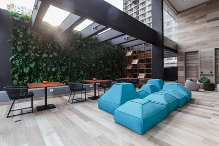 Studio à venda com 24m², 1 quarto e 1 vagaÁrea comum - Salão de festas