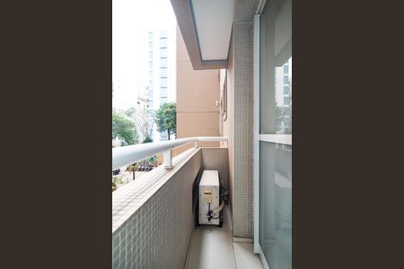 Varanda Sala de apartamento à venda com 1 quarto, 35m² em Bela Vista, São Paulo