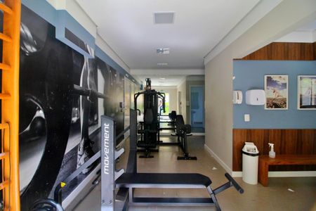 Apartamento à venda com 44m², 2 quartos e 1 vaga Apartamento à venda com 44m², 2 quartos e 1 vagaÁrea comum - Academia