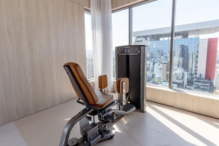 Apartamento à venda com 44m², 1 quarto e 1 vaga Apartamento à venda com 44m², 1 quarto e 1 vagaÁrea comum - Academia