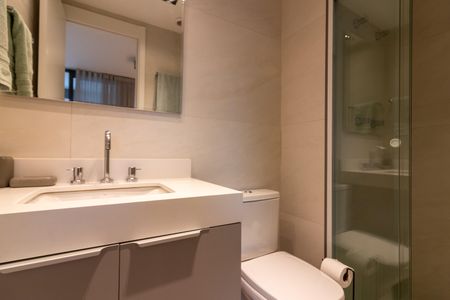 Apartamento à venda com 29m², 1 quarto e sem vaga Apartamento à venda com 29m², 1 quarto e sem vagaBanheiro