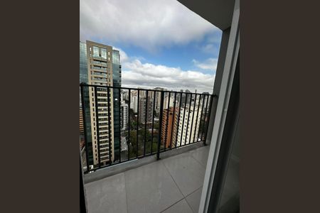 Sacada de apartamento à venda com 1 quarto, 27m² em Campo Belo, São Paulo