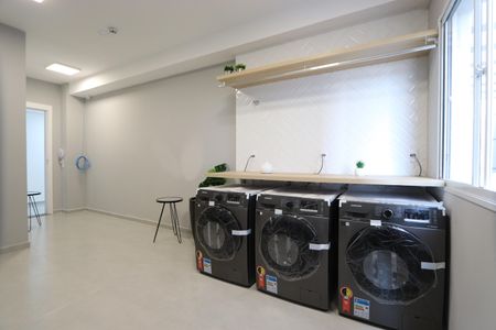 Studio para alugar com 25m², 1 quarto e sem vagaÁrea comum - Lavanderia Coletiva