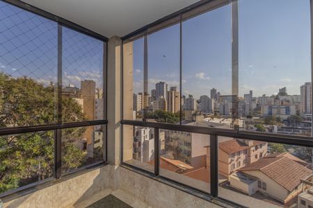 Varanda de apartamento à venda com 4 quartos, 155m² em Cidade Nova, Belo Horizonte