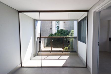 Varanda Sala de apartamento à venda com 2 quartos, 71m² em Sion, Belo Horizonte