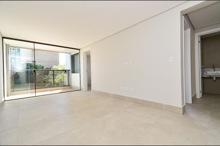 Sala de apartamento à venda com 2 quartos, 71m² em Sion, Belo Horizonte