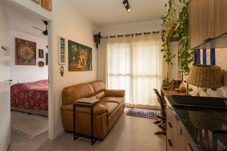 Sala/Cozinha de apartamento à venda com 1 quarto, 30m² em Jardim Independência (são Paulo), São Paulo
