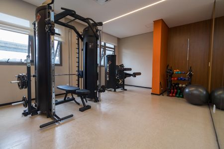 Apartamento à venda com 30m², 1 quarto e sem vaga Apartamento à venda com 30m², 1 quarto e sem vagaÁrea comum - Academia