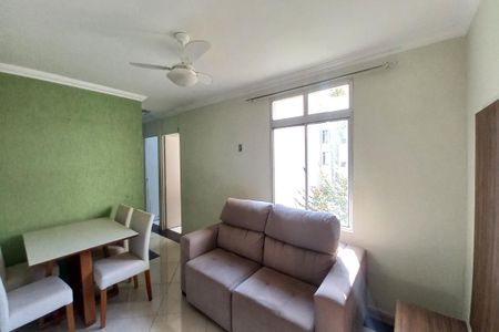 Sala de apartamento para alugar com 2 quartos, 55m² em Jardim Miranda, Campinas