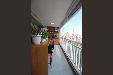 Varanda da Sala de apartamento para alugar com 3 quartos, 145m² em Jardim Lar Sao Paulo, São Paulo