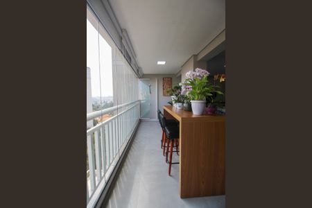 Varanda da Sala de apartamento para alugar com 3 quartos, 145m² em Jardim Lar Sao Paulo, São Paulo