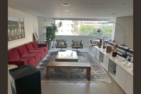 Sala de apartamento à venda com 3 quartos, 232m² em Perdizes, São Paulo