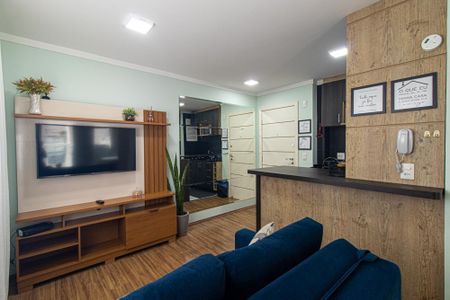 Sala de apartamento para alugar com 1 quarto, 41m² em Centro, Curitiba