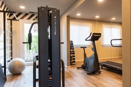 Apartamento à venda com 26m², 1 quarto e sem vaga Apartamento à venda com 26m², 1 quarto e sem vagaAcademia