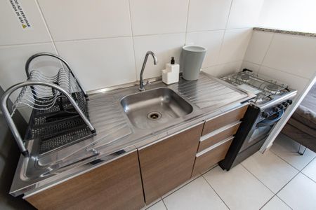 Apartamento à venda com 26m², 1 quarto e sem vaga Apartamento à venda com 26m², 1 quarto e sem vagaCozinha