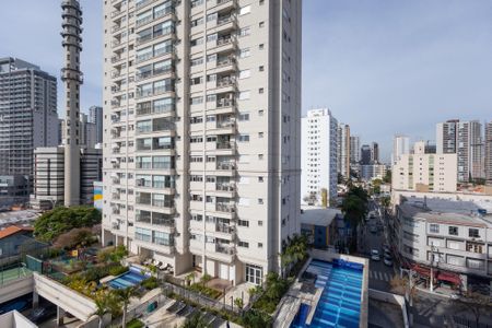 Vista da Sala de apartamento à venda com 1 quarto, 29m² em Vila Cordeiro, São Paulo