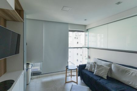 Sala de apartamento à venda com 1 quarto, 29m² em Vila Cordeiro, São Paulo