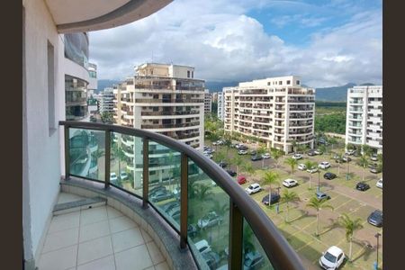 Varanda da Sala de apartamento para alugar com 3 quartos, 91m² em Recreio dos Bandeirantes, Rio de Janeiro