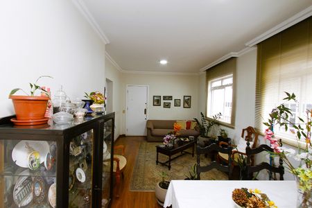 Sala de apartamento à venda com 3 quartos, 115m² em Vila Paris, Belo Horizonte