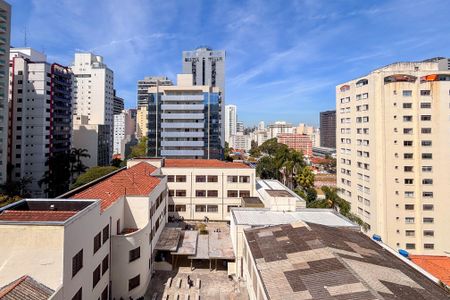 Varanda de kitnet/studio para alugar com 1 quarto, 24m² em Pinheiros, São Paulo