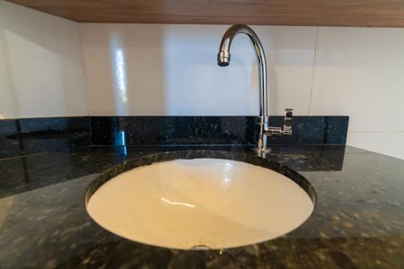 Banheiro da Suíte Detalhe de kitnet/studio à venda com 1 quarto, 32m² em Jardim Oriental, São Paulo