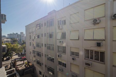 Vista da Sala de apartamento à venda com 2 quartos, 61m² em Menino Deus, Porto Alegre