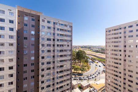 Vista da Sala de apartamento para alugar com 2 quartos, 47m² em Jk, Contagem