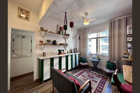 Sala de apartamento à venda com 2 quartos, 86m² em Copacabana, Rio de Janeiro