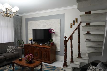 Sala de casa à venda com 3 quartos, 125m² em Água Rasa, São Paulo