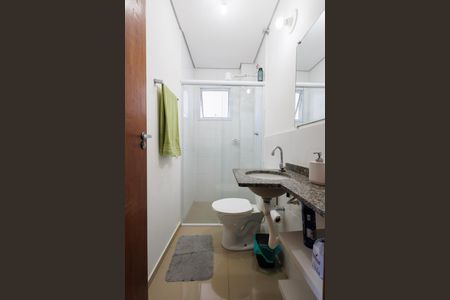 Banheiro de kitnet/studio para alugar com 1 quarto, 29m² em Vila São José, Taubaté