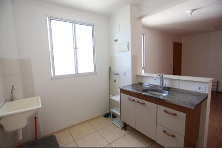 Apartamento para alugar com 46m², 2 quartos e 1 vagaCozinha e Área de Serviço