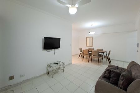 Sala de apartamento para alugar com 2 quartos, 90m² em Canto do Forte, Praia Grande