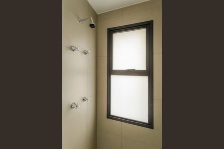 Banheiro de kitnet/studio à venda com 1 quarto, 27m² em Vila Olímpia, São Paulo