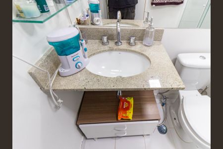 Apartamento para alugar com 82m², 3 quartos e 1 vagaBanheiro da Suíte